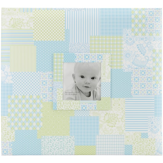 MBI&#xAE; Baby Blue Post Bound Photo Album